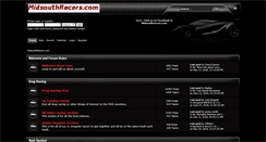 Desktop Screenshot of midsouthracers.com